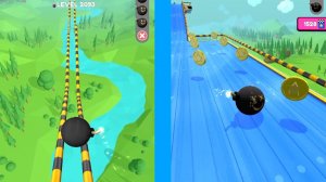 Going Balls  Super Speed run Gameplay New Update Level 2093 to 2096 Race Banana frenzy