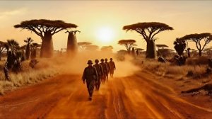 Пыль-пыль-пыль-пыль — от шагающих сапог! Отпуска нет на войне! #редьярдкиплинг #artofnext