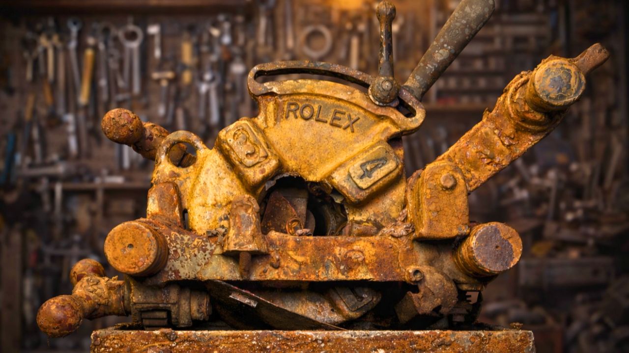 Восстановление станка ROLEX: точная реставрация труборезного (резьбонарезного) механизма | ASMR смотреть онлайн