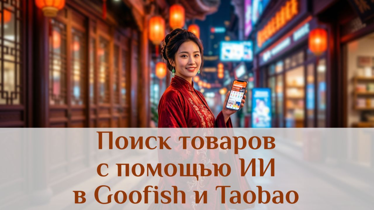 Поиск товаров на Таобао и Гуфиш с помощью нейросети смотреть онлайн