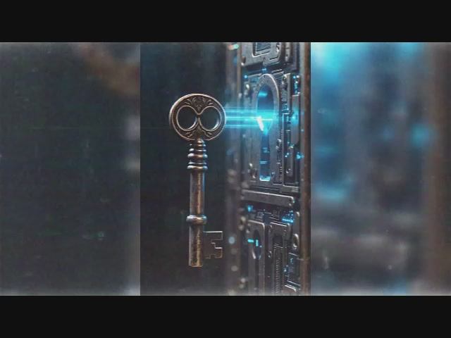 10. Ключ в замке