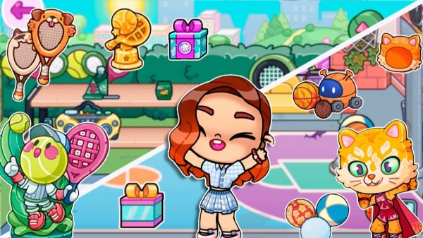 Обновление в Аватар Ворлд 🥳 Секреты Теннисного Корта и Секреты Баскетбольной площадки Аватар Ворлд