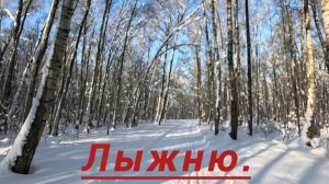 Влог на лыжах: лыжню.... Давно не ходил на лыжах 🎿