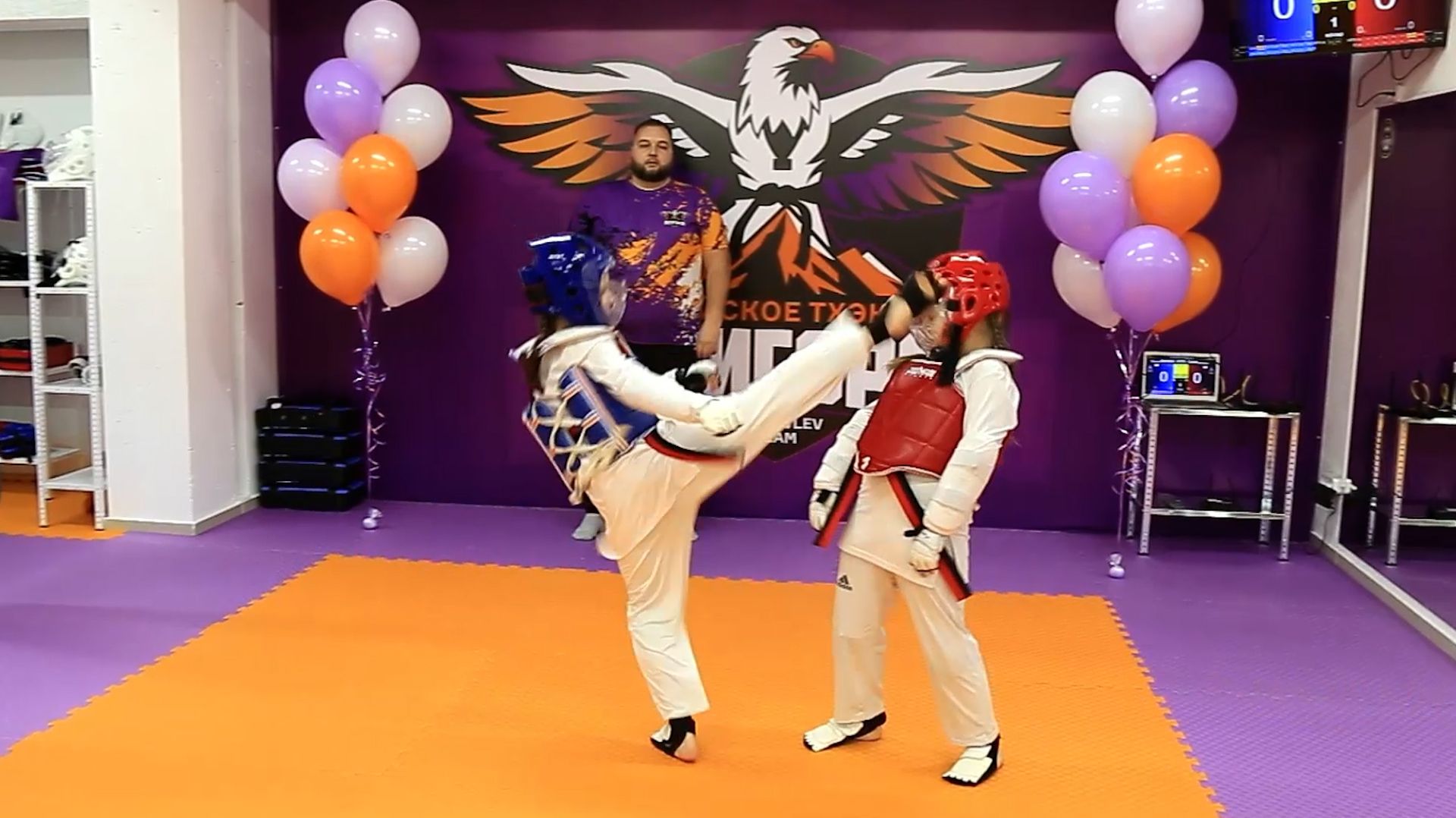 ОТКРЫТИЕ СПОРТИВНОГО КЛУБА ОЛИМПИЙСКОГО ТХЭКВОНДО «ZHURAVLEV- TEAM» смотреть онлайн