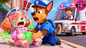 Щенячий патруль и Маршалл. Залипательное видео. Мультфильм для детей и малышей. Анимация 192