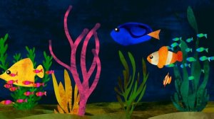 Подводная колыбельная классика для самых маленьких 🐟💤✨ Расслабляющее видео для вашего малыша.