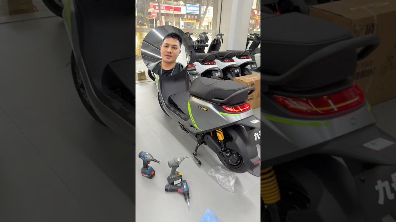 2026 Электроскутер Найнбот М3 95С МАКС с быстросъемной Литиевой батареей 74В / 60Ач #найнбот #м395с смотреть онлайн