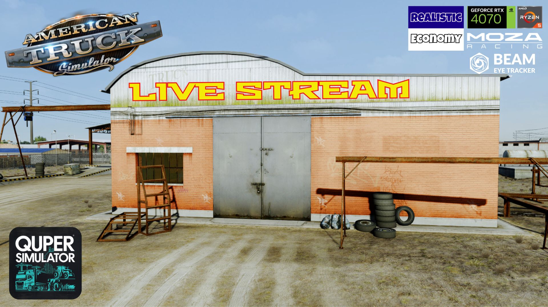 ATS | Обкатываем нулёвый грузовик смотреть онлайн