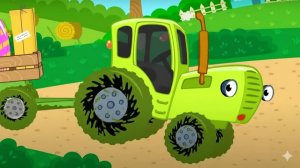 ХИТ ДЛЯ МАЛЫШЕЙ С ПЕСЕНКАМИ | СИНИЙ ТРАКТОР | МАША И МЕДВЕДЬ | ДЕТЯМ