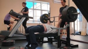 Жим лежа 115х3