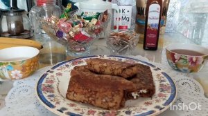 Завтрак. Блины с творожным