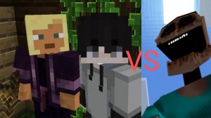 14 минут выживания с мимиком в Майнкрафт (часть 1)