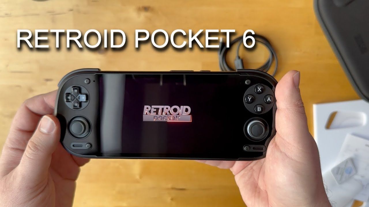 Retroid Pocket 6 | Распаковка и тест в играх смотреть онлайн