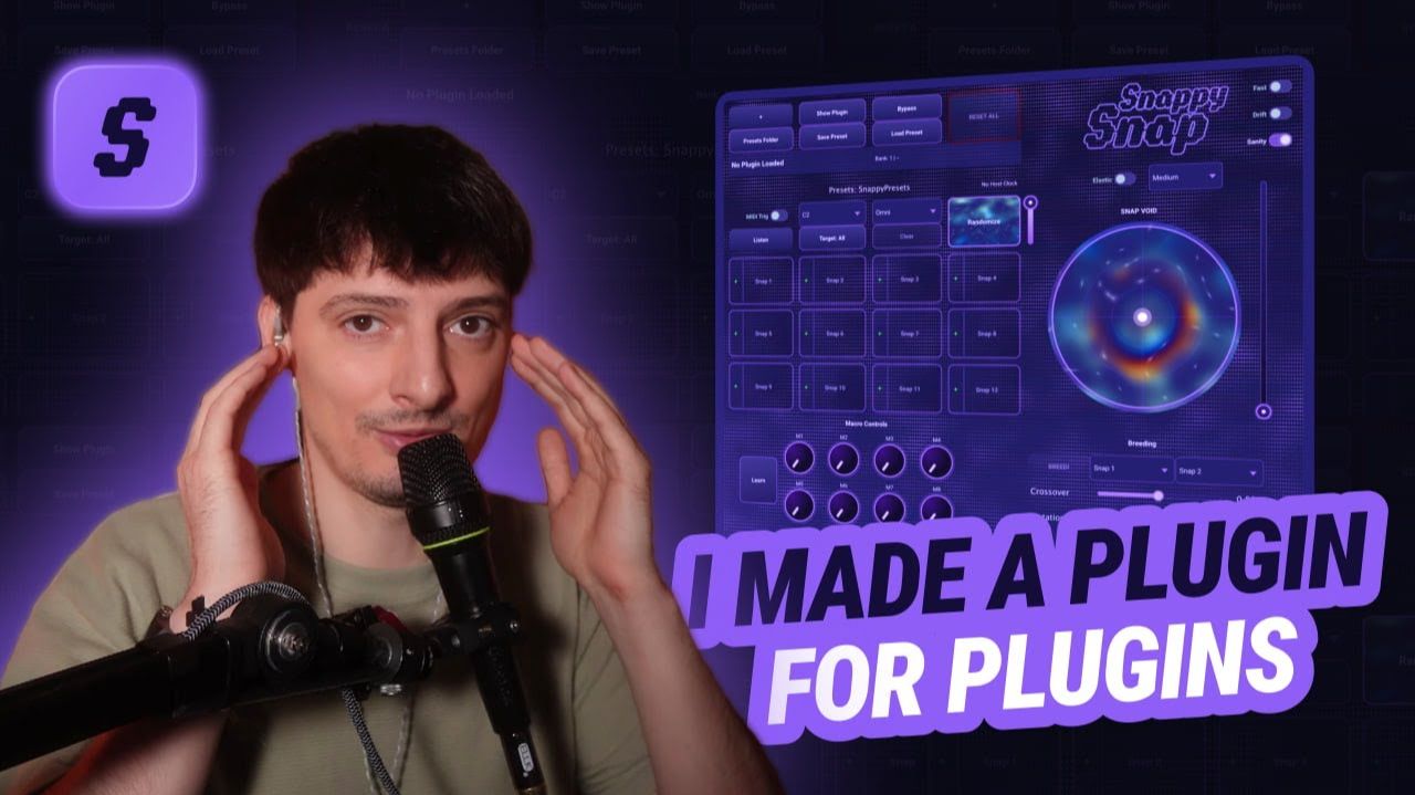 Inkie x Electric Smudge SnappySnap: Meta Parameter Manipulator for any Plugins in any DAW!