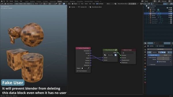 Stylized Kitchen Course in Blender p117 SK_S3_C10 Procedural Wood 2