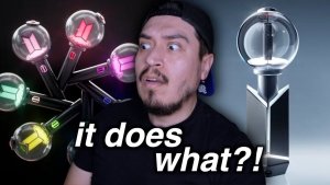 Вышел новый светящийся стик от BTS для арми. ОБЗОР!