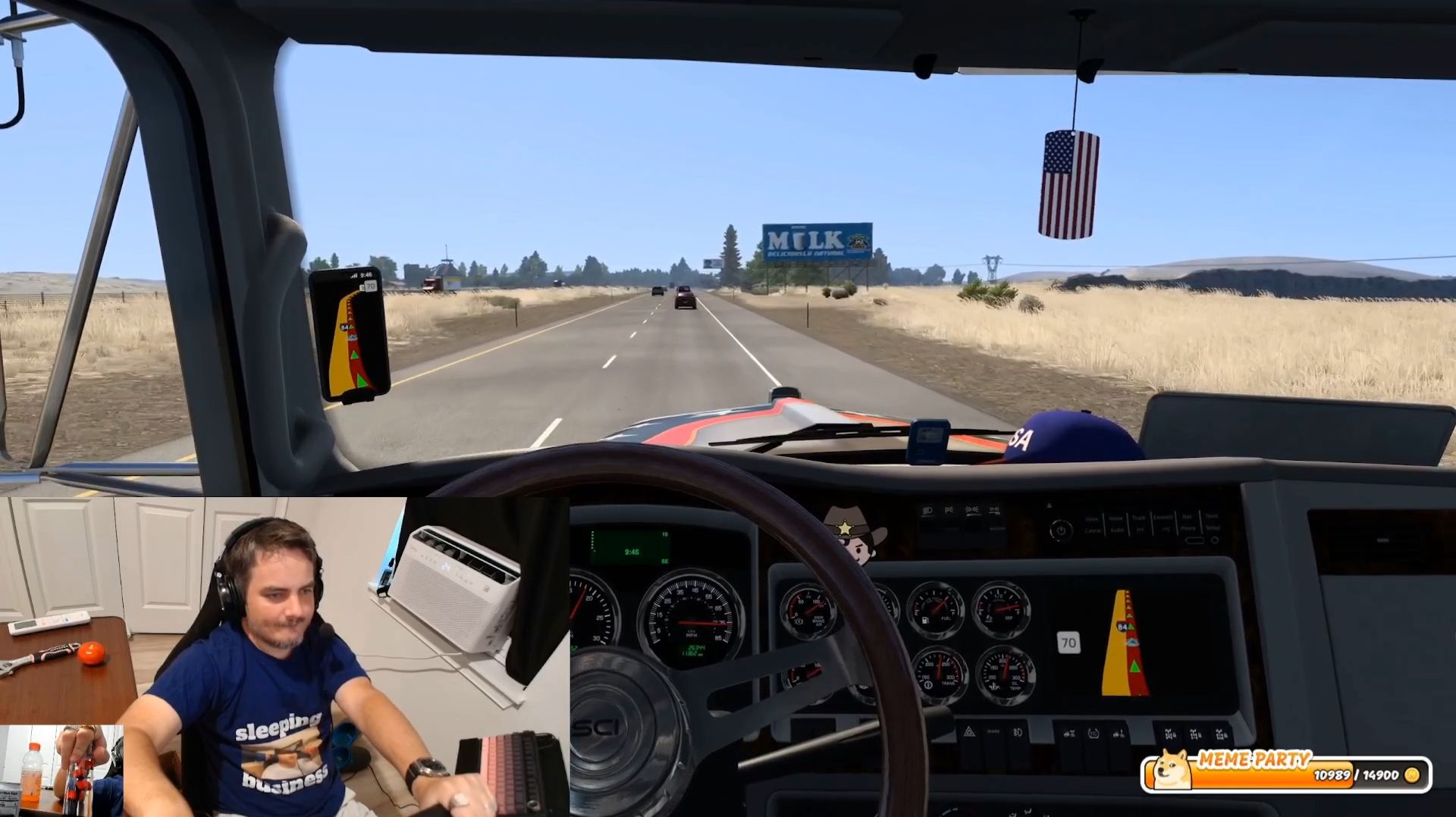 Maddyson - играет в American Truck Simulator #1 (4.02.26) смотреть онлайн