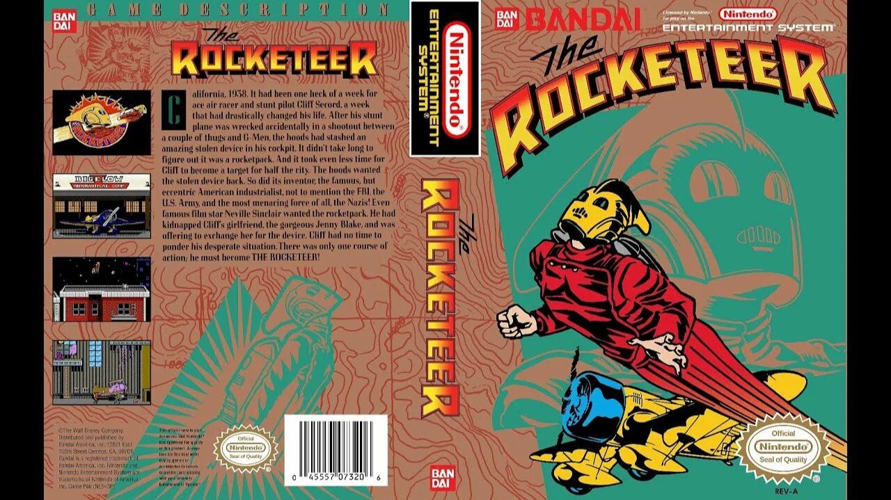 The Rocketeer (NES) смотреть онлайн