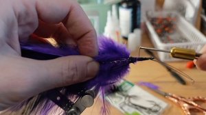 Большой стример на двух крючках