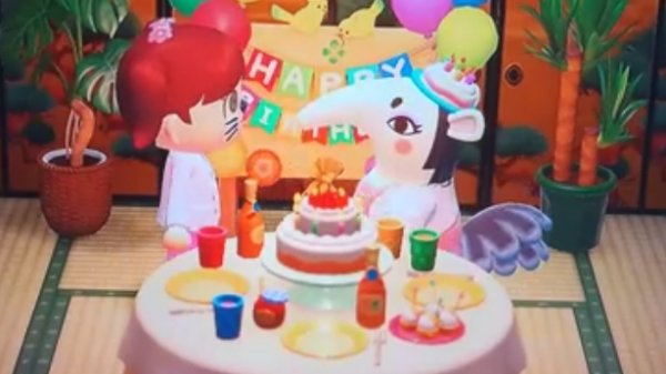 День рождения Аннализы! | ANIMAL CROSSING NEW HORIZONS