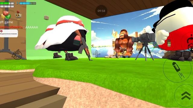 Захожу на интересный сервер в чикен нан