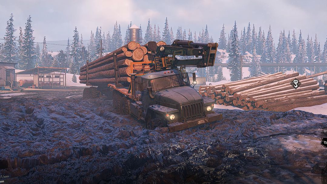 Урал-4320 лесовоз