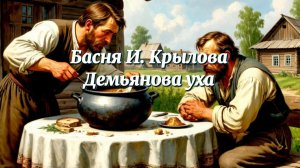 Басня И. Крылова - Демьянова уха. Русская культура, мультфильм