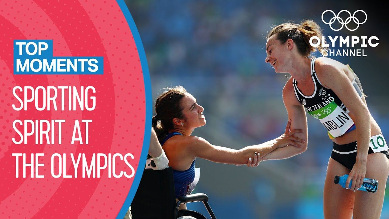 Top 10 Moments Of Olympic Sporting Spirit | Top Moments