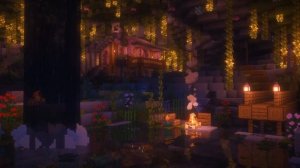 Раслабляющая музыка на фоне Minecraft Relax