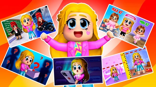 СЕЗОН 2 😋 Все Roblox истории Златы Бадабум в одном видео! 💖🎮