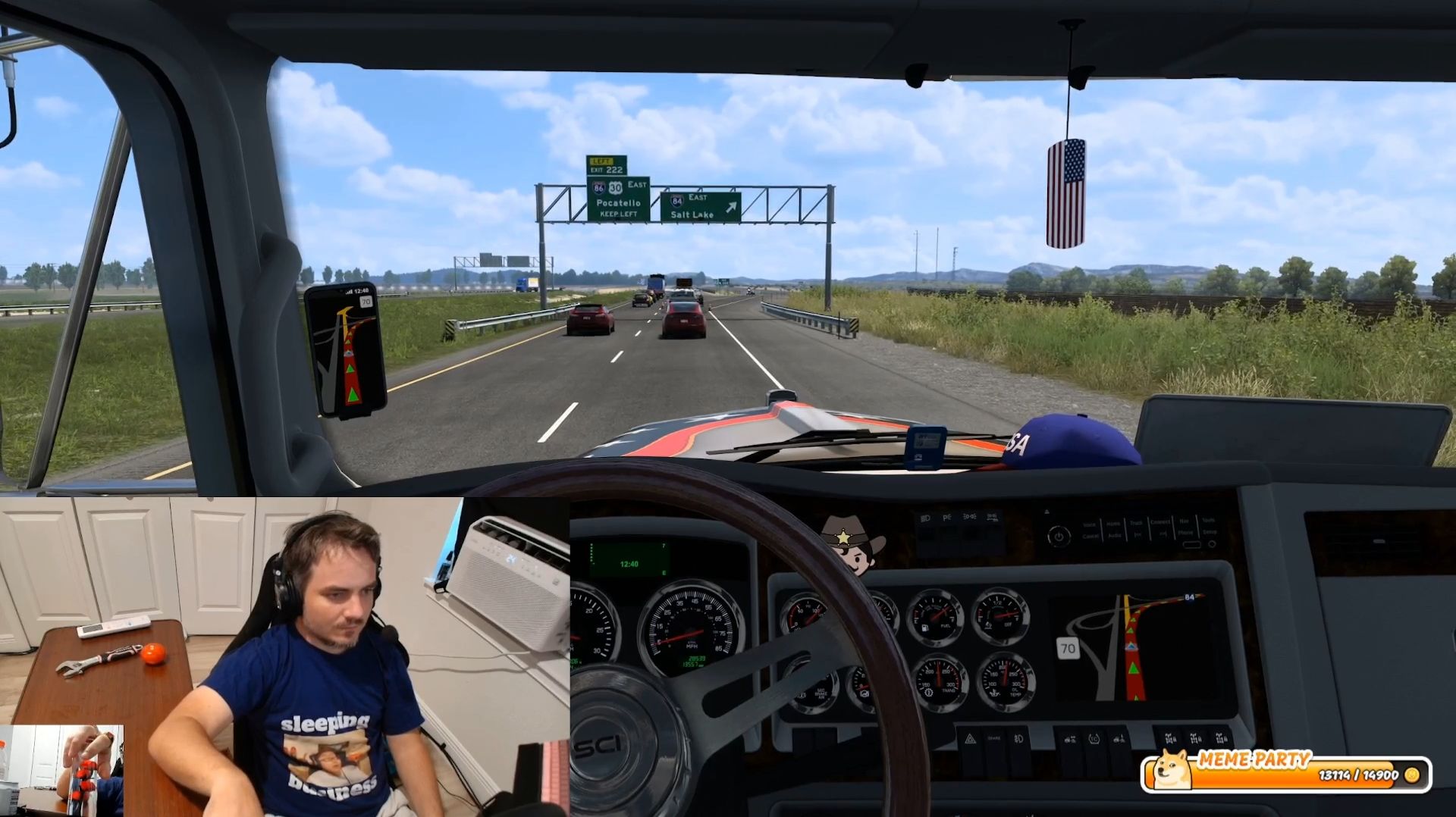 Maddyson - играет в American Truck Simulator #2 (4.02.26) смотреть онлайн