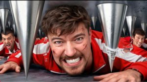 100 Человек vs Самая Большая Ловушка!От Мистер бист