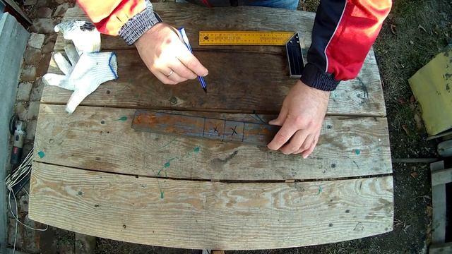 КАК СОГНУТЬ ПРОФИЛЬ ПОД 90 ГРАДУСОВ С ПОМОЩЬЮ УГОЛЬНИКА. смотреть онлайн