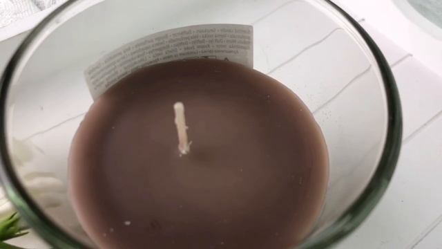 Ароматическая свеча в стекле ШОКОЛАДНАЯ КАРАМЕЛЬ, 8 см, 420900180-6