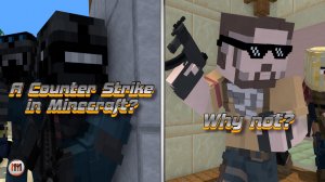 МАЙНКРАФТ АНИМАНИЦЯ | Counter Strike в Minecraft. Карта «MIRAGE». ПОЛНАЯ ВЕРСИЯ
