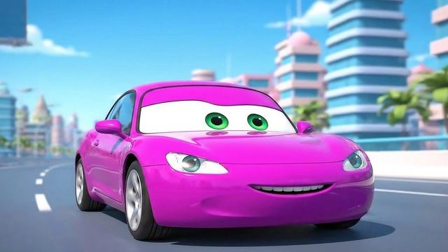 Машинки в движении мультик смотреть онлайн