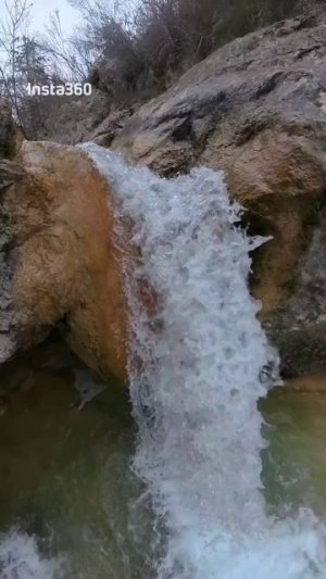 Крым Водопад на Реке Бага