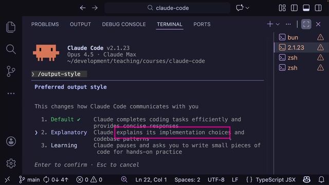 40. Using Claude Code Output Styles смотреть онлайн