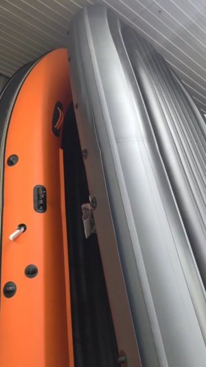 Процесс производства АЭРОЛОДКИ (корпус из ПВХ)