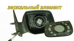 Замена зеркального элемента. Зеркала заднего вида лада Гранта, Калина.