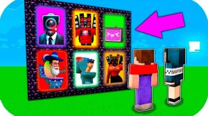 Нуб И Девушка Про Нашли Новые Порталы К Монстрам В Майнкрафт