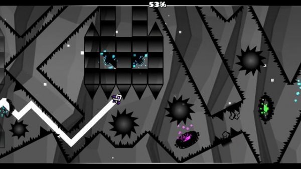 Grief прохождение в стиле layout в Geometry Dash