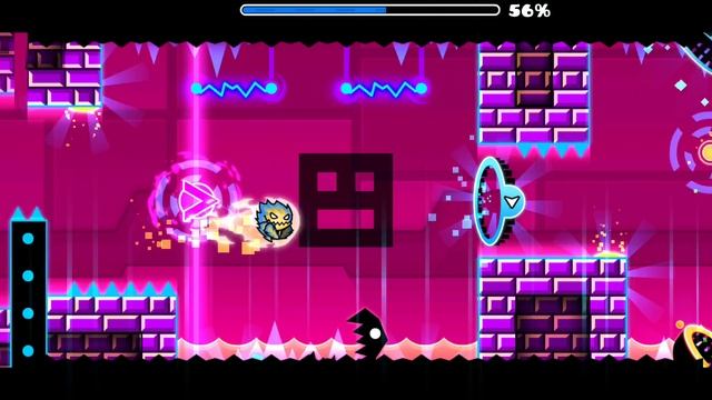 играю в Geometry Dash breeze into the zone смотреть онлайн