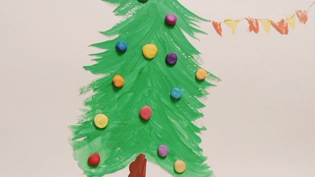 Кот и ёлка от Маши