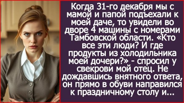 «Кто все эти люди? И где продукты из холодильника моей дочери?» | ИСТОРИИ ИЗ ЖИЗНИ