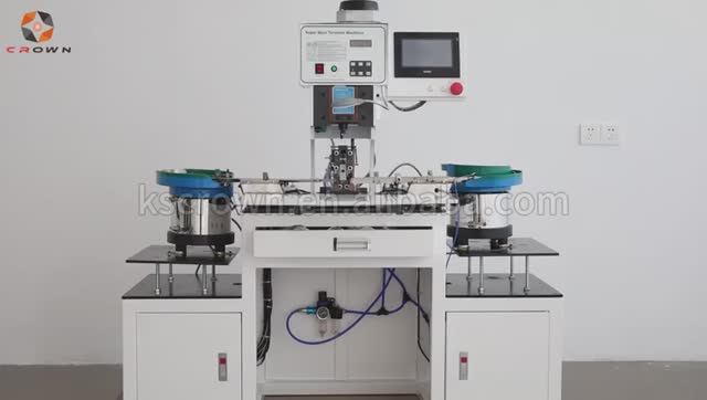 Пресс для обжима клемм с вибробункером WL-SZDP смотреть онлайн