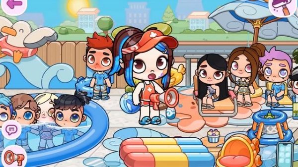 😨 МОЯ СПОСОБНОСТЬ - ВИДЕТЬ СЗАДИ МИР AVATAR WORLD 😱✨ ИСТОРИЯ 💕