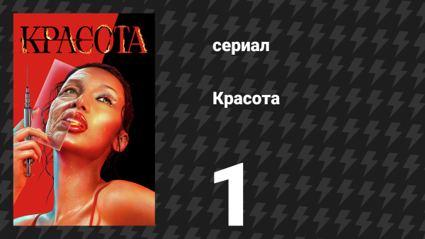 Красота 1 серия «Красивая пилотная серия» (сериал, 2026)
