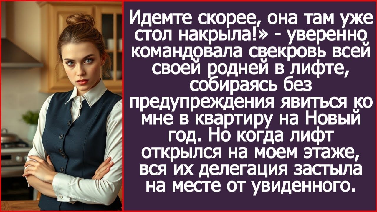 Собрав родню, свекровь привела их ко мне на Новый год, не позвонив!| ИСТОРИИ ИЗ ЖИЗНИ|АУДИО РАССКАЗЫ смотреть онлайн