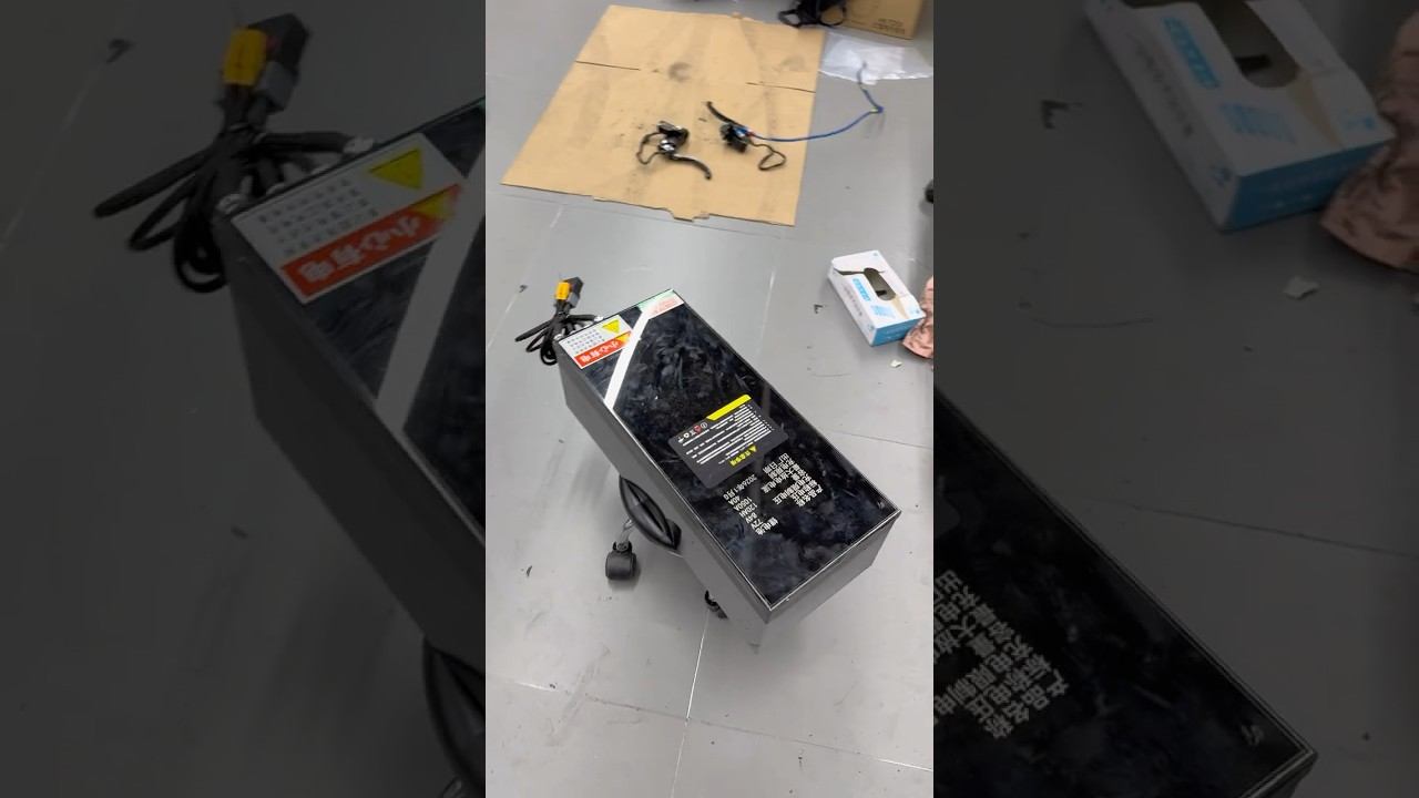 Литиевые батареи под заказ из Китая для электроскутеров #литиевая #батарея #акб смотреть онлайн